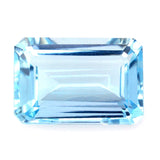 sky blue topaz octagon emerald 16x10mm natural stone