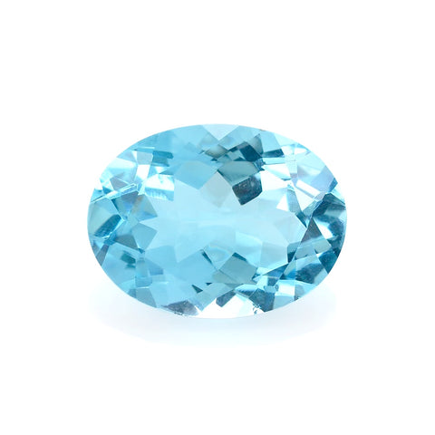 sky blue topaz oval cut 12x10mm loose gemstone