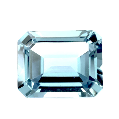 sky blue topaz octagon emerald cut 12x10mm loose gemstone