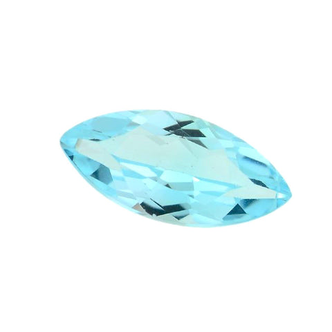 natural sky blue topaz marquise briolette cut 25x12mm gemstone