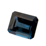 london blue topaz octagon emerald cut gemstone 11x9mm jewel