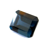 natural london blue topaz octagon emerald cut gemstone 11x9mm gem