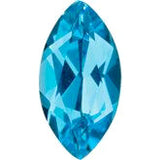 swiss blue topaz marquise cut 8x4mm natural gemstone