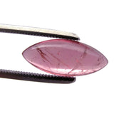 tourmaline pink cabochon marquise cut 14x6mm loose gemstone 