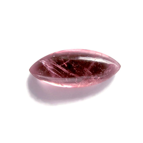 tourmaline pink cabochon marquise cut 14x6mm beautiful gemstone 