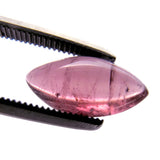 tourmaline pink cabochon marquise cut 13x6mm natural gemstone 