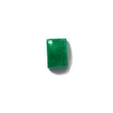 Beautiful emerald cabochon cushion octagon cut gemstone 10x7 mm