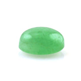 emerald cabochon oval shape 10x8mm natural loose stone