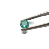 emerald round cut natural jewel 6mm
