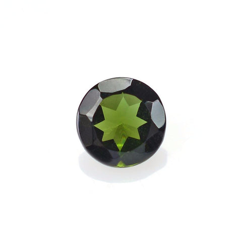 Tourmaline round cut - 4 mm (green)