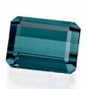 tourmaline blue emerald octagon cut 7x5mm loose gemstone