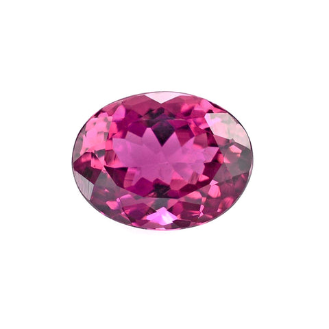 natural pink tourmaline oval cut 5x4mm loose gemstone