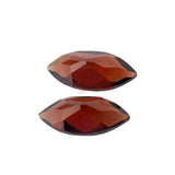 garnet red marquise cut 11x5mm natural gemstone