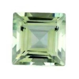 green amethyst quartz prasiolite square 8mm loose gemstone