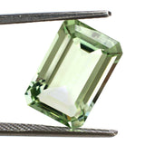 Green amethyst octagon emerald cut - 20x12mm