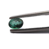 green tourmaline oval cut 8x6mm loose stone