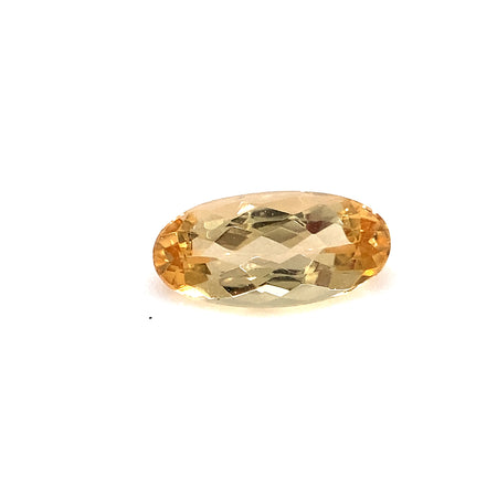 Genuine selling Imperial Topaz Gemstone From Brazil Certified Trillion Cut 9.30 Ct Loose Gemstone For Ring Use