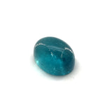 blue tourmaline oval 8x6mm cabochon loose jewel