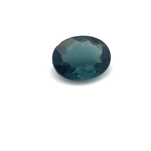 Tourmaline oval cut - 7.5x6mm (blue- Indicolite)