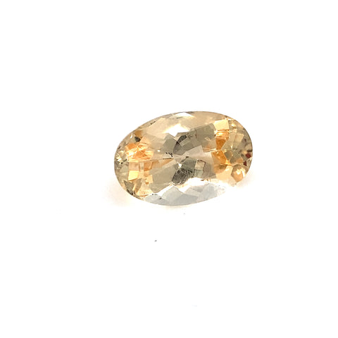 Loose Single Gem Stone Smokey Topaz Large Pear Cut Faceted 118.8 Ct CZ