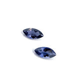 Natural iolite marquise cut 8.5x4mm gemstone from Brazil