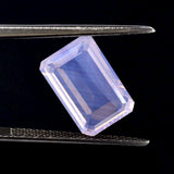 Lavender quartz octagon cut - 16x10mm