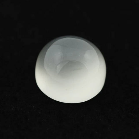 Moonstone round cabochon - 7mm (white)