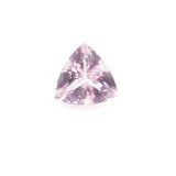 morganite pink trillion cut 9mm loose gemstone