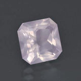 rose quartz octagon cut 8mm natural stone