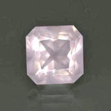 rose quartz octagon cut 8mm genuine jewel