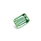 Tourmaline emerald cut - 7.5x5mm (Mint green)