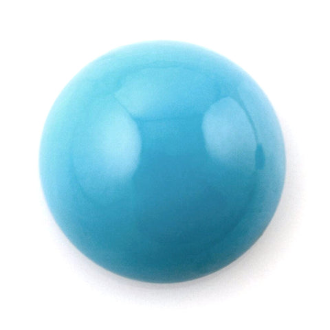 Natural turquoise round cut cabochon 8mm gemstone 
