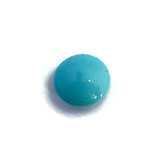 Turquoise round briolette cut - 12mm